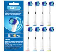 Brossette Compatible avec Braun Oral B,Lot de 8