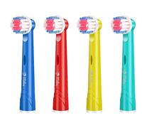 Brossette Compatible avec Oral B - Milos Brossettes Électriques Enfants Têtes Brosse à Dent Brossette de Rechange Enfants Compatibles avec Oral B les Brosses à Dents (Pack de 4)