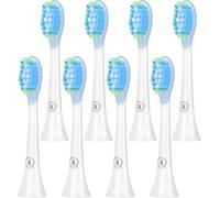 Brossette Compatible avec Philips Sonicare - Aster Têtes de Rechange pour Brosse à Dents Électrique Compatible avec Philips Sonicare Têtes de Brosse à Dents Lot de 8