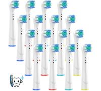Brossette De Rechange Compatible Pour Braun Oral B Têtes Brossettes De Rechange Têtes Brosse Embout Precision Floss Cross Ac[YB17]