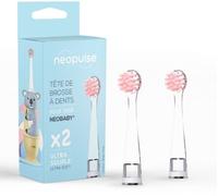 Brossette dentaire NEOPULSE x2 NEOBABY rose