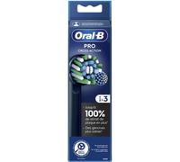 Accessoire dentaire Oral B PRO CROSS ACTION BROSSETTES BLACK X3