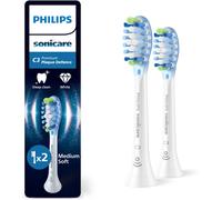 Philips Têtes de brosse de rechange HX9042/87 - Lot de 2 Premium Plaque Blanc