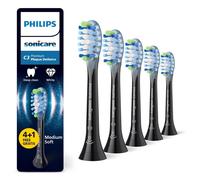 Brossette dentaire PHILIPS Sonicare lot de 4+1 - HX9045/88 black Premium Plaque Defence C3