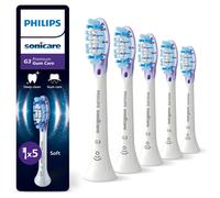 Philips - Brossette Dentaire Sonicare Lot De 5 - Hx9055/87 White Gum Care- Soin Des Gencives G3