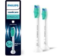 Brossette dentaire PHILIPS Sonicare lot de 2 - HX6012/87 white ProResults C1
