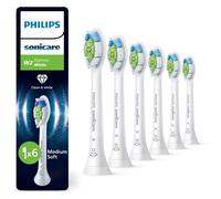 Philips Têtes de brosse à dents Sonicare W2 Optimal authentiques blanc – 1 paquet de 6