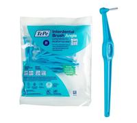 Brossette Interdentaire Angle, Bleu, 0.6mm/ISO 3, 20pcs,élimine la plaque dentaire, nettoyage facile et efficace entre les espaces interdentaires intermédiaires