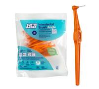 Brossette Interdentaire Angle, Orange, 0.45mm/ISO 1, 20pcs,élimine la plaque dentaire, nettoyage facile et efficace entre les espaces interdentaires très serrés