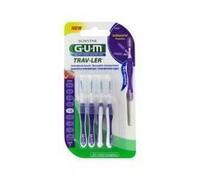 Brossette Interdentaire - GUM - Proxabrush Trav-ler - 0,6 mm - 4 unités - Mixte