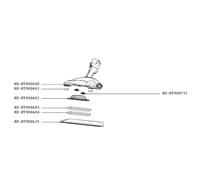 Brossette (repère RS-RT900601) Nettoyeur vapeur (RS-RT900601 BEKO ROWENTA)