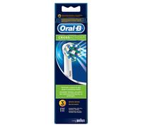 Oral-B CrossAction 80250626 tête de brosses 3 pièce(s) Bleu, Blanc