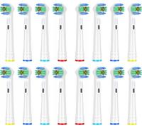 Brossettes de rechange Oral-B compatibles 3D White 16 embouts blanchissants