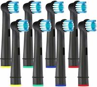 Brossettes de Rechange - Oral B - Compatibles Vitality 100 - Pro Séries - Genius X (8)