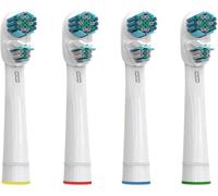 Brossettes de Rechange - Oral-B Dual Clean - 4 Têtes - Compatibles - Têtes Doubles