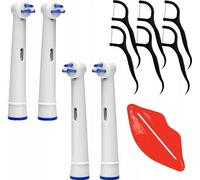 Brossettes de rechange Oral-B Intercare 4 pièces Têtes de rechange adaptées aux appareils dentaires