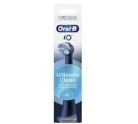 Brossettes de Rechange ORAL-B iO Ultimate Clean Noires (x4) - Nettoyage en Profondeur
