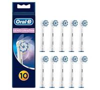 Brossettes de Rechange - ORAL-B - Sensi Ultrathin - 10 pièces - Élimine 100% de plaque - Gencives saines