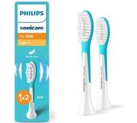 Philips Sonicare for Kids - têtes de brosse à dents de rechange d'origine pour enfants à partir de 7 ans, lot de 2, HX6042/90