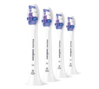 Philips Sonicare S2 Sensitive - têtes de brosse à dents de rechange d'origine, blanc, lot de 4, HX6054/87