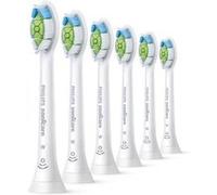 Philips Têtes de brosse à dents Sonicare W2 Optimal authentiques blanc – 1 paquet de 6