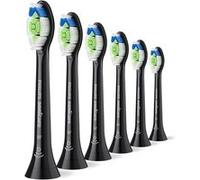 Brossettes dentaires Philips Sonicare HX6066/88 Optimal White Lot de 6 Noir Noir G
