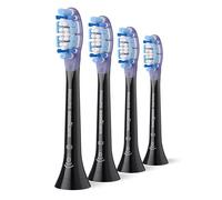Philips Têtes de brosse à dents Sonicare HX9054/88 – Lot de 4 – Noir