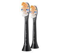 Philips Sonicare A3 Premium tout-en-un - têtes de brosse à dents de rechange d'origine, noir, lot de 2, HX9092/88