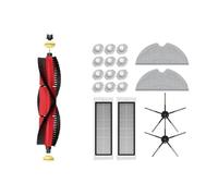 Brossettes Hepa Filtres compatibles avec Roborock S5 S50 S502 S55 S6 S6 Pure E4 S5 Max Compatible avec Robot 1S SDJQR01RR Aspirateur Accessoires (Jaune clair)