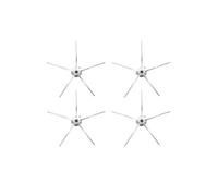 Brossettes Hepa Filtres compatibles avec Roborock S5 S50 S502 S55 S6 S6 Pure E4 S5 Max Compatible avec Robot 1S SDJQR01RR Aspirateur Accessoires (Gris foncé)