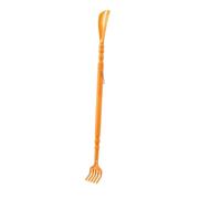 Brossettes Interdentaire 1Pcs 2 In 1 Back Scratcher Shoehorn Multifunctional Long Handled Shoe Horn With Hand Shaped Backscratcher Tickle Paw(Brown)