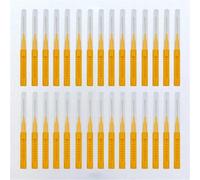 Brossettes Interdentaire 30 brosses interdentaires Escova for le nettoyage des dents(Orange)