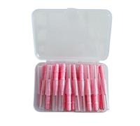 Brossettes Interdentaire 40 brossettes interdentaires, cure-dents, fil dentaire, outil de nettoyage buccal Pour le nettoyage(Pink(0.6mm))