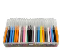 Brossettes Interdentaire Brosse interdentaire de type I, 140 pièces/boîte, 0.6 à 1.5Mm, nettoyage entre les dents, soins bucco-dentaires, fil dentaire orthodontique en forme de I(140pcs mix)