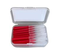 Brossettes Interdentaire Lot de 30 brosses interdentaires for le nettoyage des dents(1.0mm red)