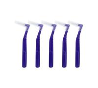 Brossettes Interdentaire Lot de 5 brossettes interdentaires en forme L, cure-dents, mini for le nettoyage des bagues dentaires, idéal for les voyages Pour le nettoyage(1.0mm)