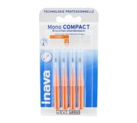 Inava Brossettes interdentaires Mono Compact 1,2 mm Orange 4+2