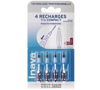 Brossettes Interdentaires Inava Trio Compact Violettes ISO 5 1,8 mm 4 Pièces