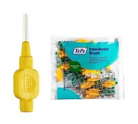 Brossettes Interdentaires, Originales, Jaune 0.7mm/ISO 4, 20 pcs, élimine la plaque dentaire, nettoyage efficace entre les dents, pour espaces intermédiaires