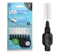 TePe Brossettes interdentaires Originales 1,5 mm ISO 8 Noir 8 pcs – élimine la plaque dentaire