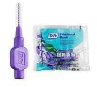 Brossettes Interdentaires, Originales, Violet, 1.1mm/ISO 6, 8pcs, élimine la plaque dentaire, nettoyage efficace entre les dents, pour espaces larges