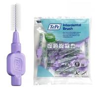 Brossettes Interdentaires TePe, Extra Souples, Violet, 1.1mm/ISO 6, 20pcs, élimine efficacement la plaque dentaire entre les dents, pour espaces larges