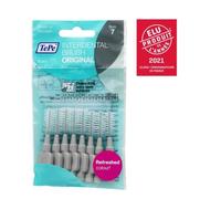 TePe – Brossettes interdentaires Originales – 1,3 mm (ISO 7) – 8 unités – Gris