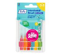 Brossettes Interdentaires TePe Originales Assortiment toutes tailles (0.4-0.8 mm) 6 brossettes