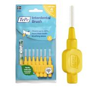 TePe Brossettes interdentaires ISO 4 jaune 0,7 mm - Sachet 6+2 gratuites
