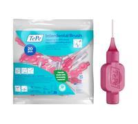 Brossettes Interdentaires TePe, Originales, Rose 0.4mm/ISO 0, 8pcs, élimine la plaque dentaire, nettoyage efficace entre les dents, pour espaces très serrés