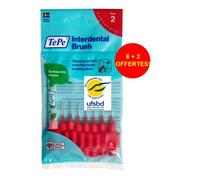 Brossettes interdentaires TePe Originales - TEPE - Rouge 0.5mm ISO 2 - Pack de 8