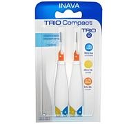 Brossettes interdentaires trio compact 2 etroit mixte inava