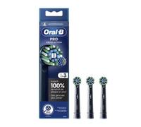Oral-B Brossettes Pro Cross Action - Lot de 3 - Noir