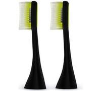 Brossettes ToothWave, Noir, Extra-douces/Grandes, 2 pièces Noir G